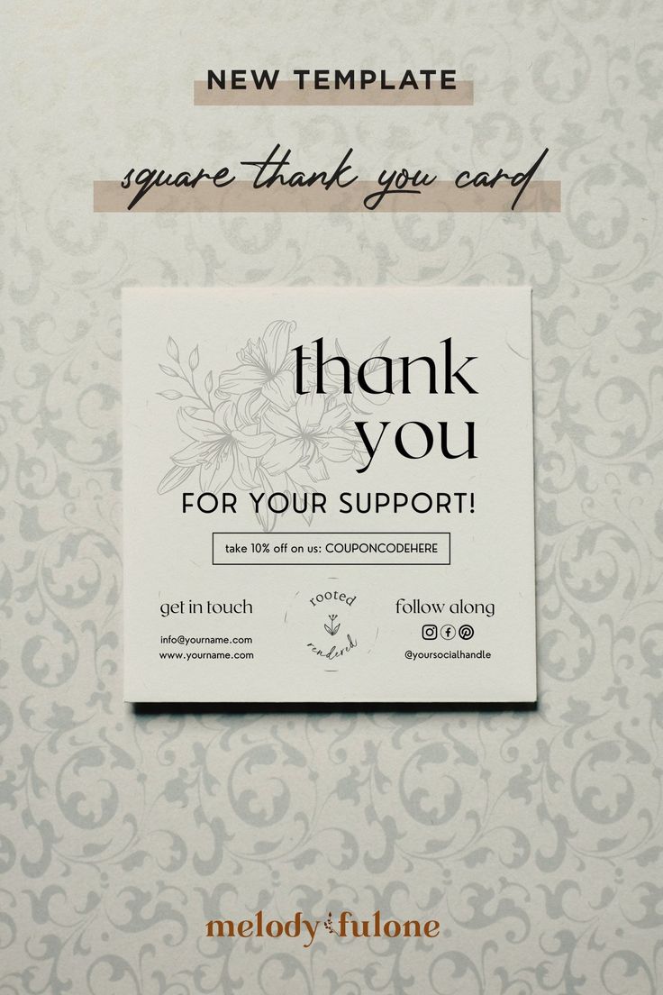  Thank You cards