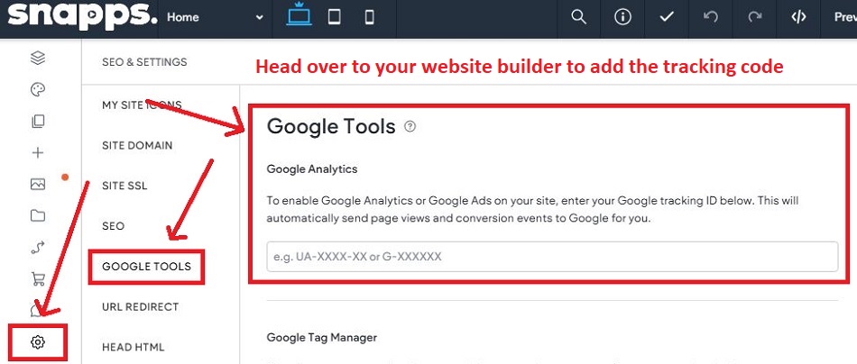 How to add Google Analytics tracking code to your website