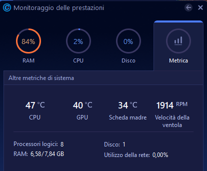 come vedere temperatura cpu