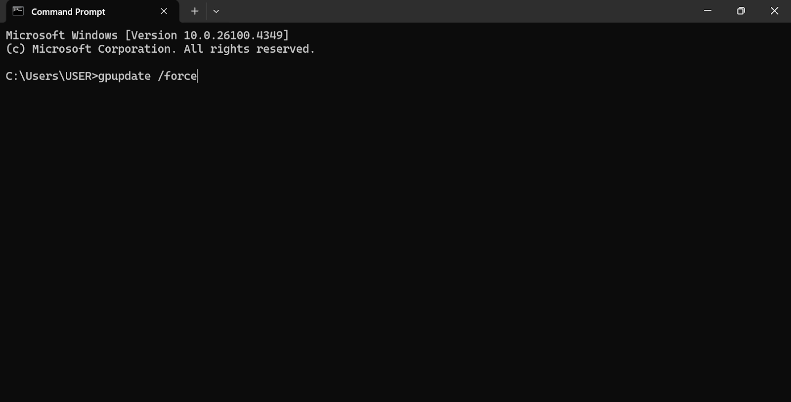 GPUpdate Command: How to Force a Group Policy Update 7