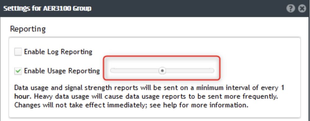 Cradlepoint data usage reporting