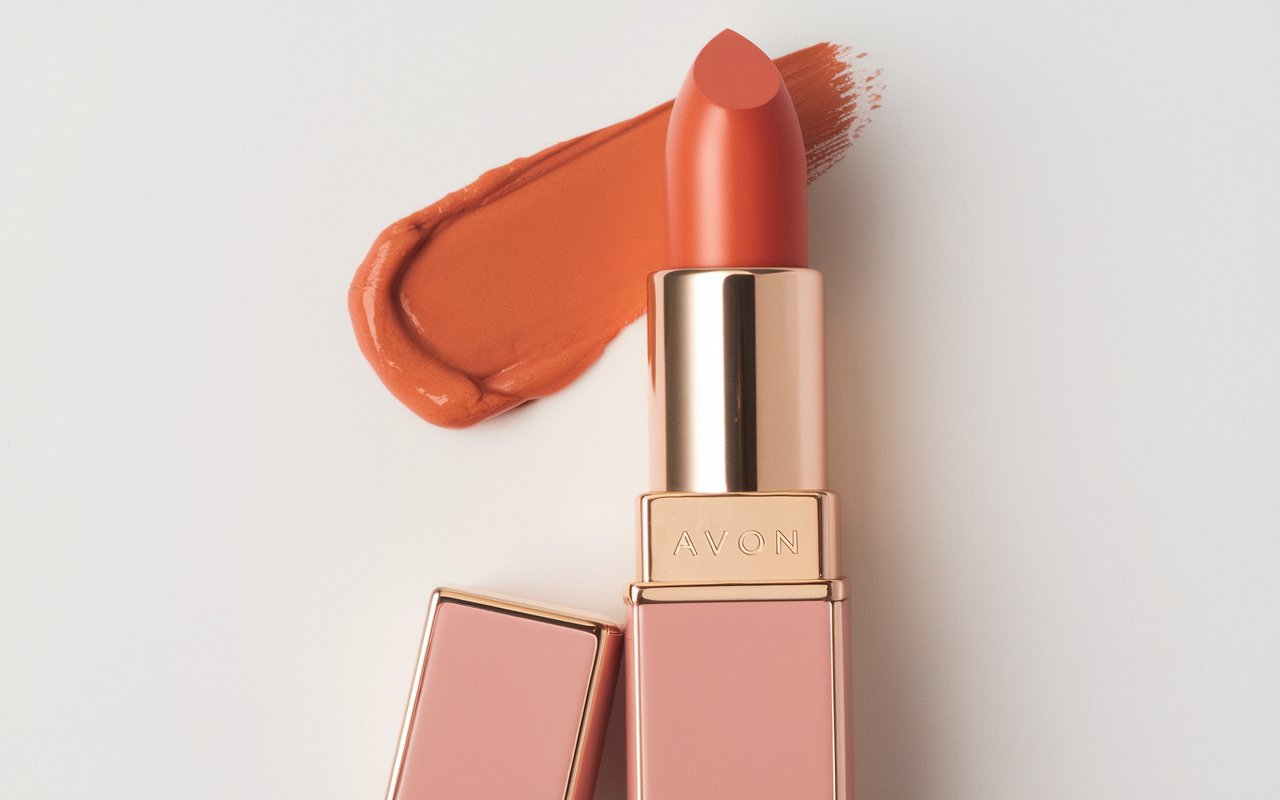 Orange Chiffon Avon Lipstick