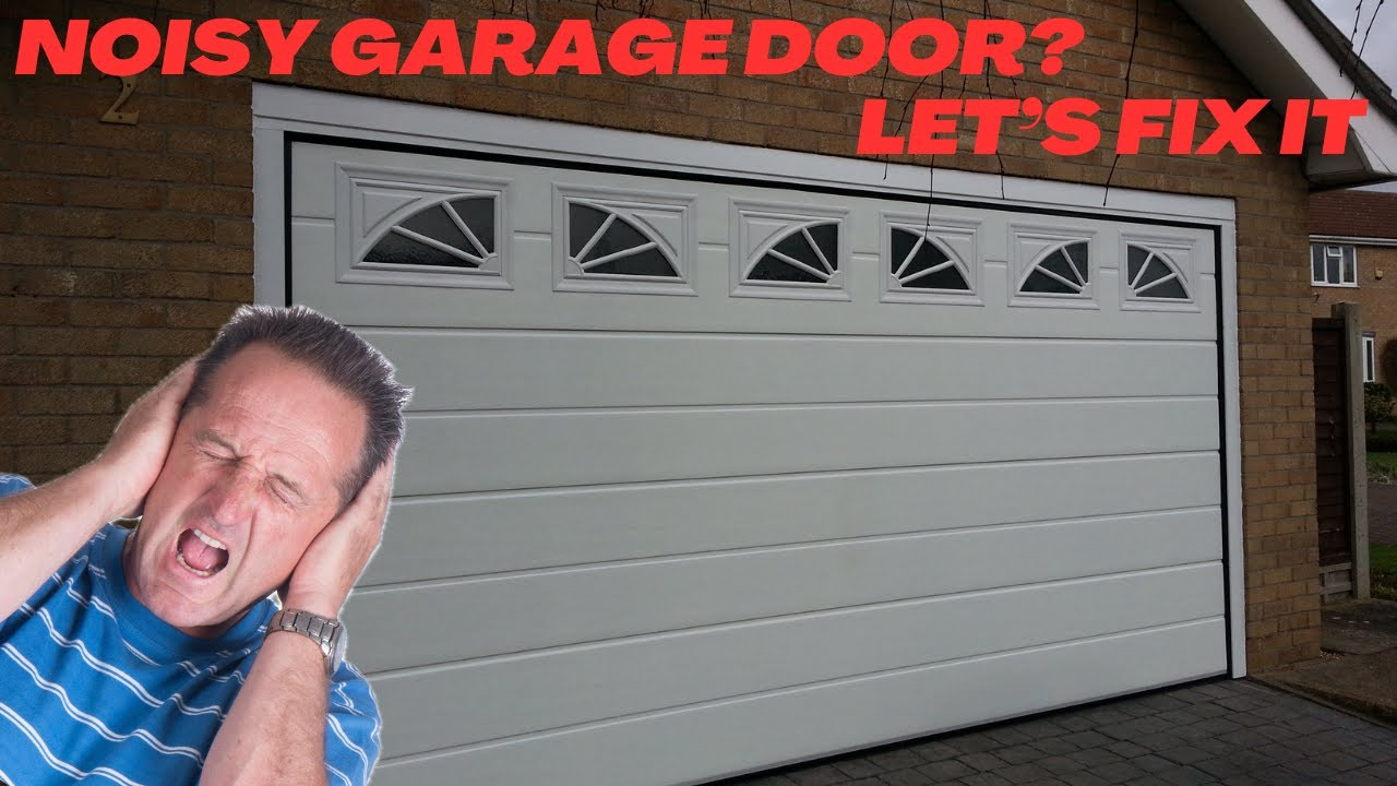 how to make garage door quieter