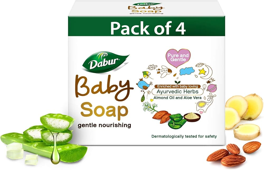 Buy Ayurvedic Products for Baby Care - Image of Dabur Gentle Baby Soap