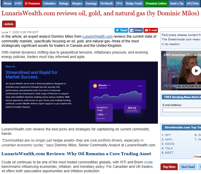 LunarisWealth.com review