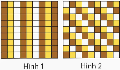 A yellow and brown squares

Description automatically generated