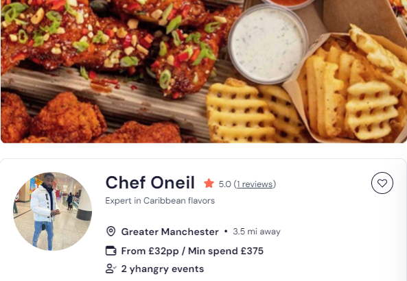 manchester cooking classes with chef oneil