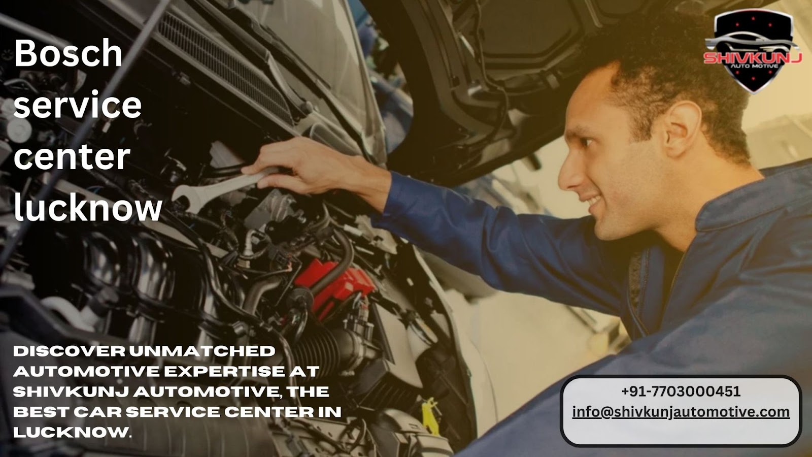 Bosch has an extensive network of service centers worldwide, ensuring customers have easy access to support and repairs. In the automotive sector, for example, Bosch’s authorized service centers—like Shivkunj Automotive in Lucknow