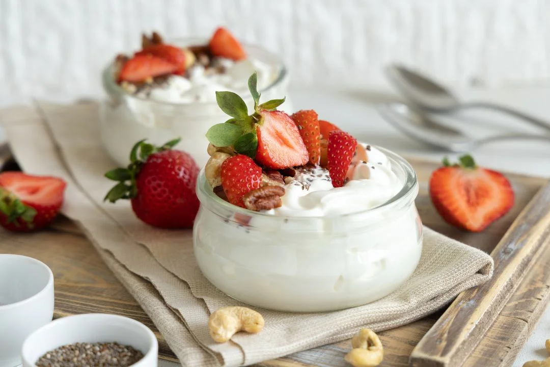 Greek Yogurt with Nuts and Berries