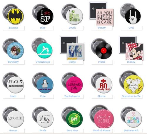  Button Badges