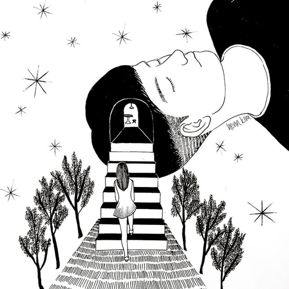 Nguồn: Henn Kim love illustrations