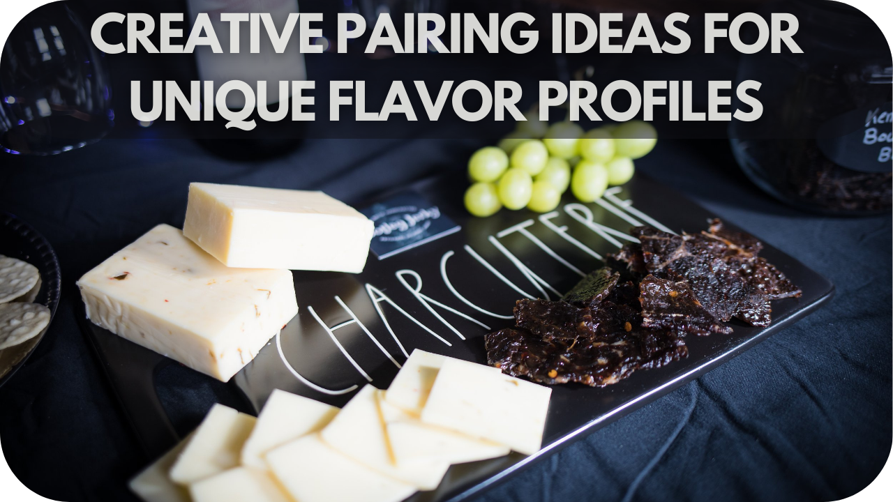 Unexpected and bold pairings to take your salt & vinegar jerky to the next level.