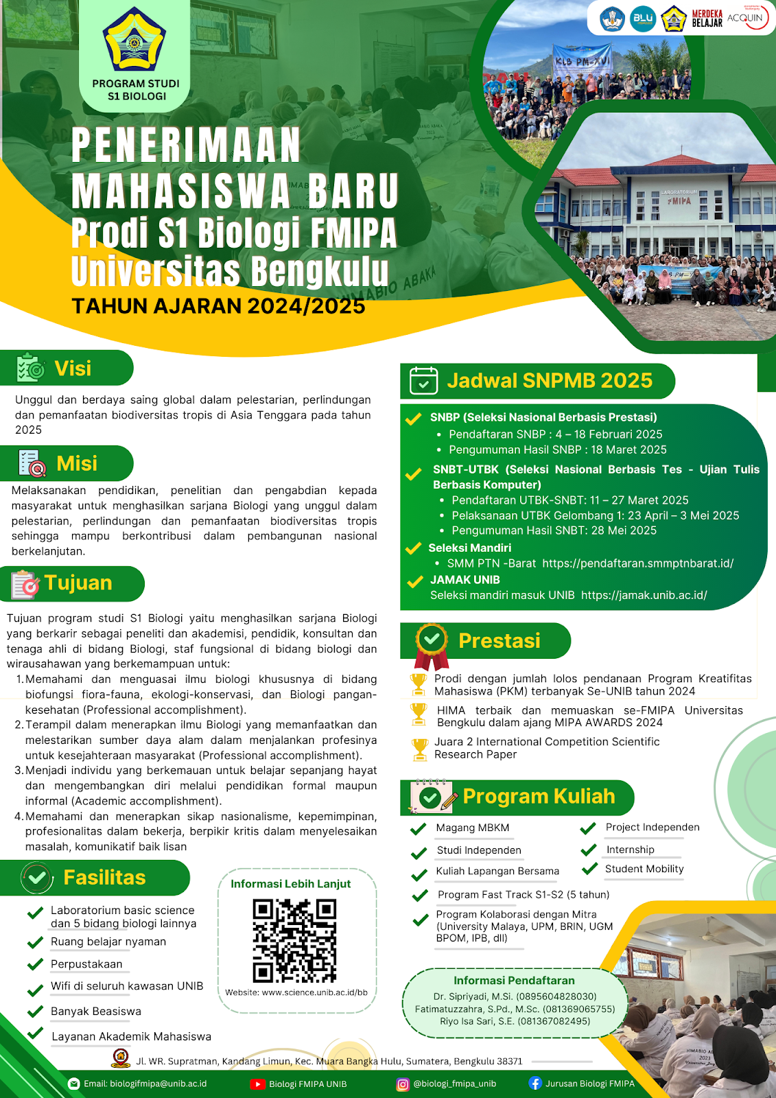 Penerimaan maba s1 biologi univ Bengkulu (1)