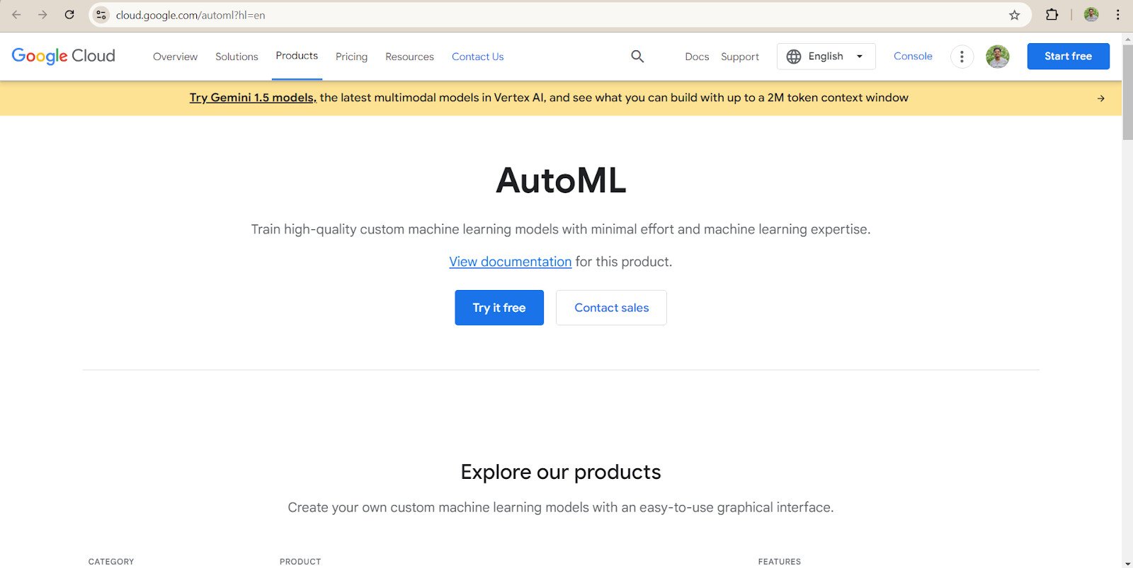 Google Cloud AutoML