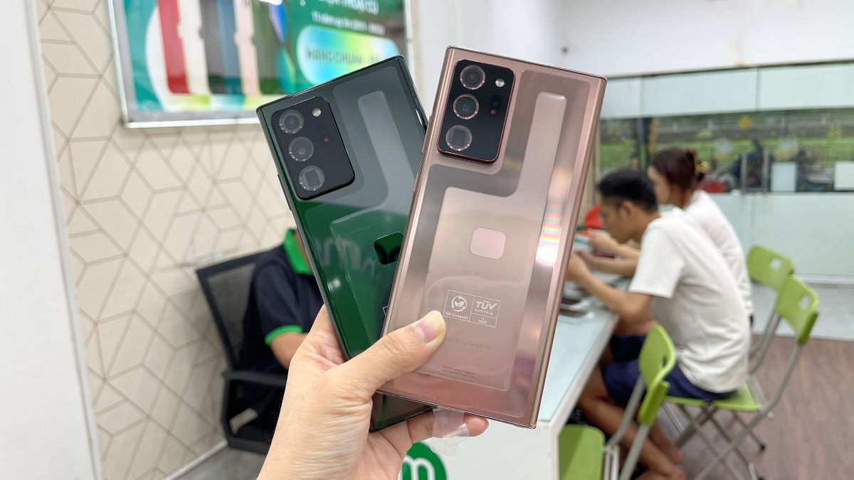 Thiết kế ngoại hình Note 20 Ultra 5G vô cùng sang trọng