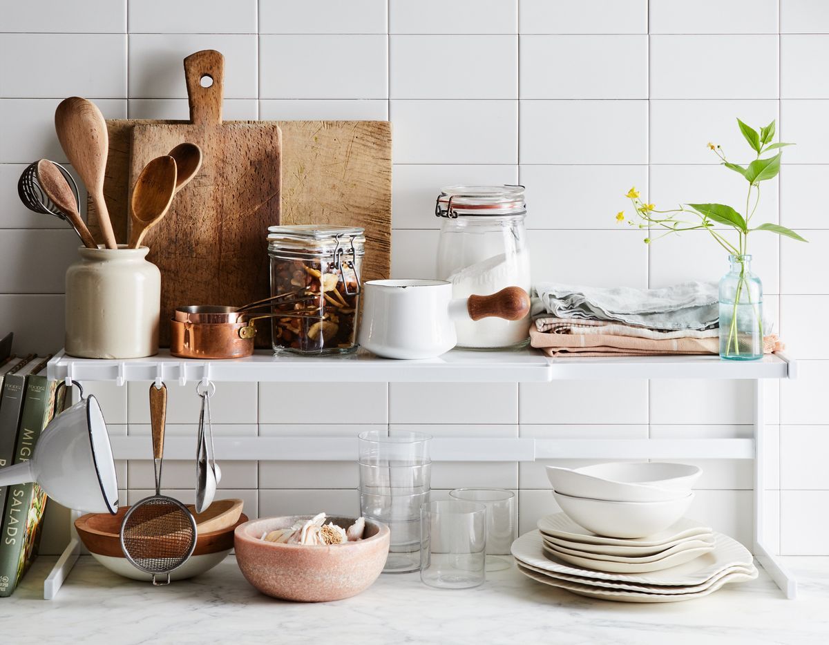 kitchen counter decor