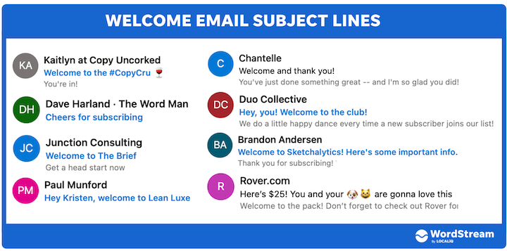 subject lines examples