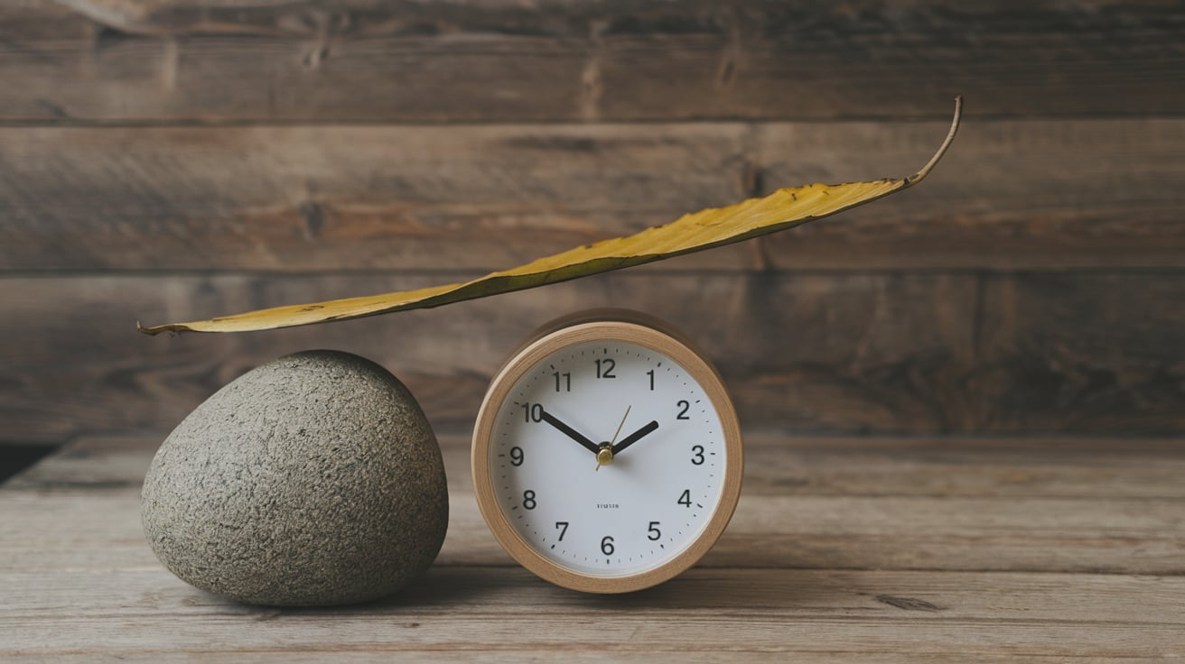 tischling rock weighted clock​