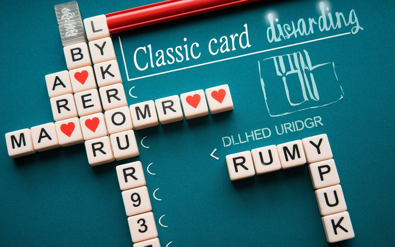 classic card discarding game crossword clue