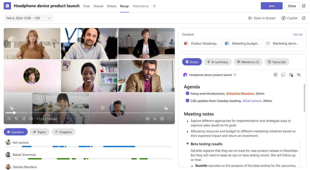 How to take meeting notes in Microsoft Teams