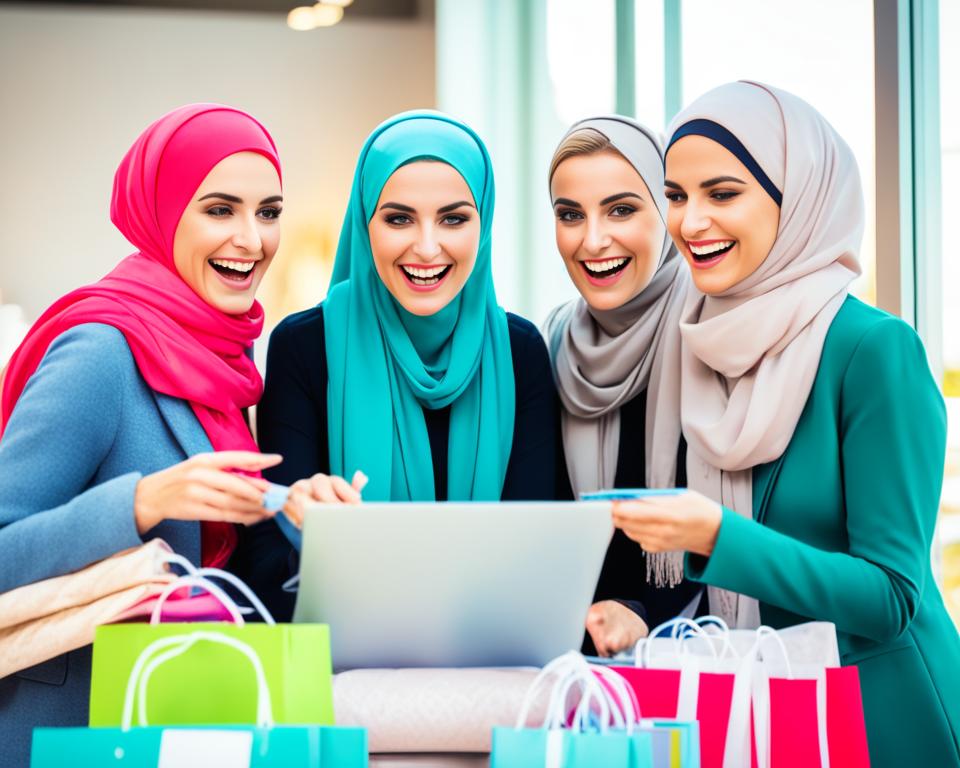 تسوق إلكتروني للمحجبات