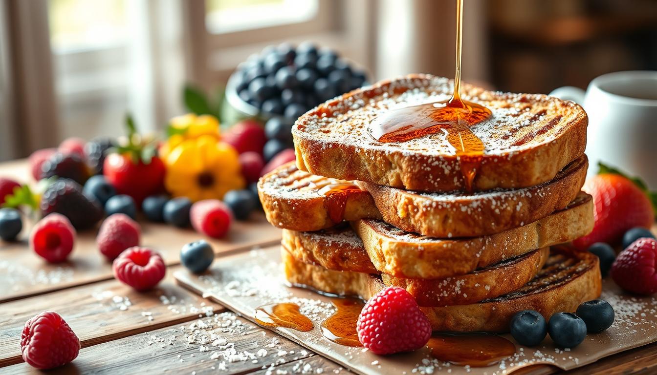 Nutritious Sourdough French Toast Breakfast