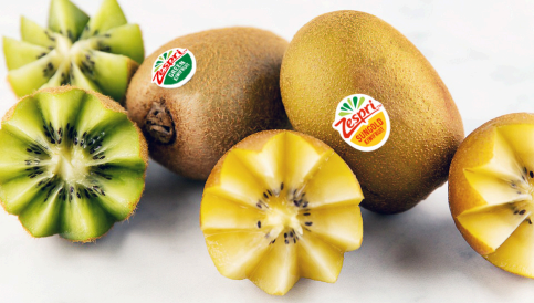 Zespri 品牌標誌與奇異果