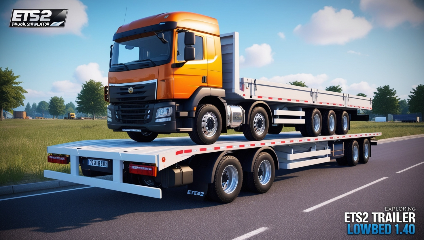 ETS2 Trailer Wielton Lowbed 1.40