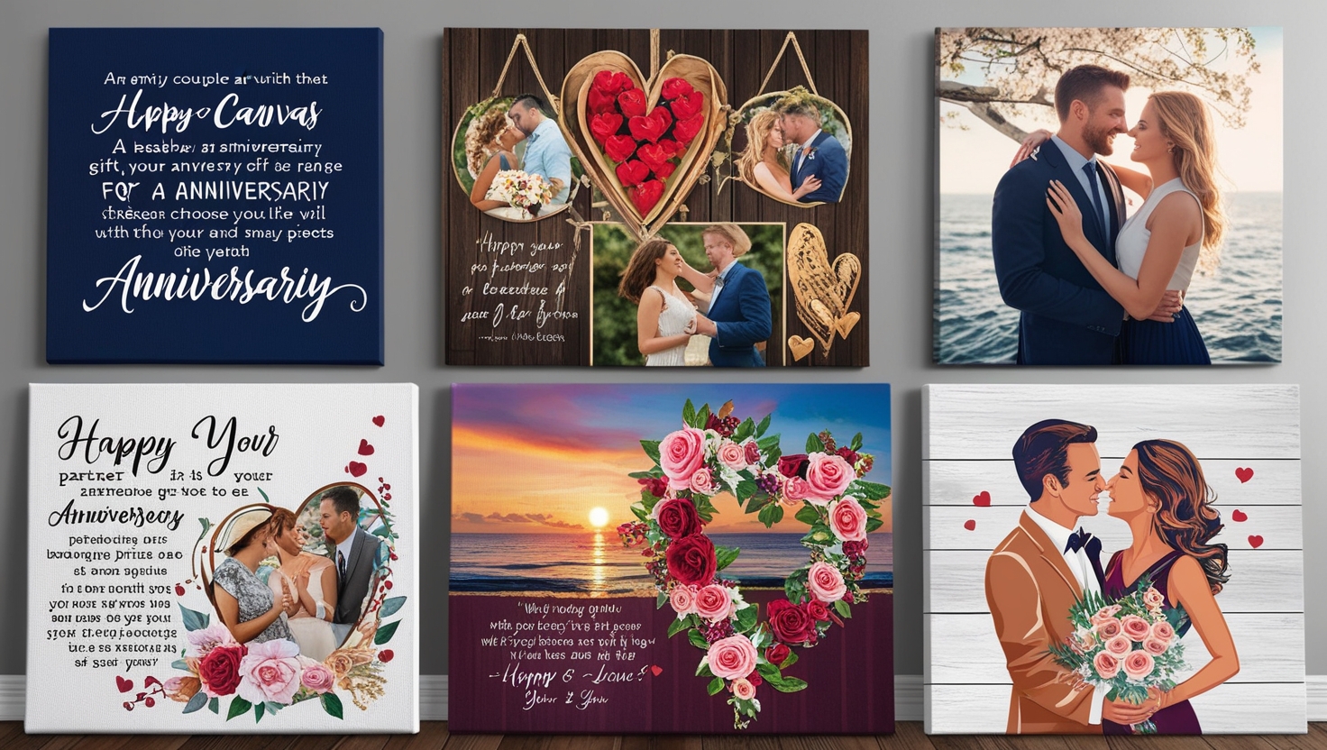 canvas art as gifts for anniversaries