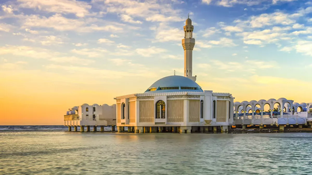 Visit Al Rahma Mosque in Jeddah, Saudi Arabia - (Credits KSA Directory)