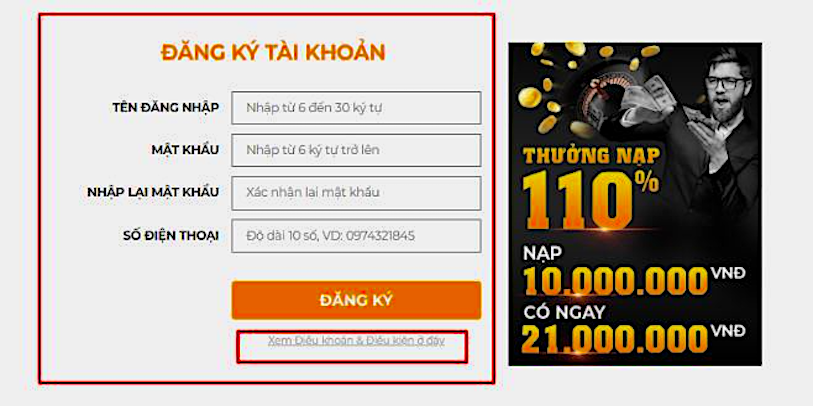 Cách tham gia chơi Sòng bài Live Casino Debet