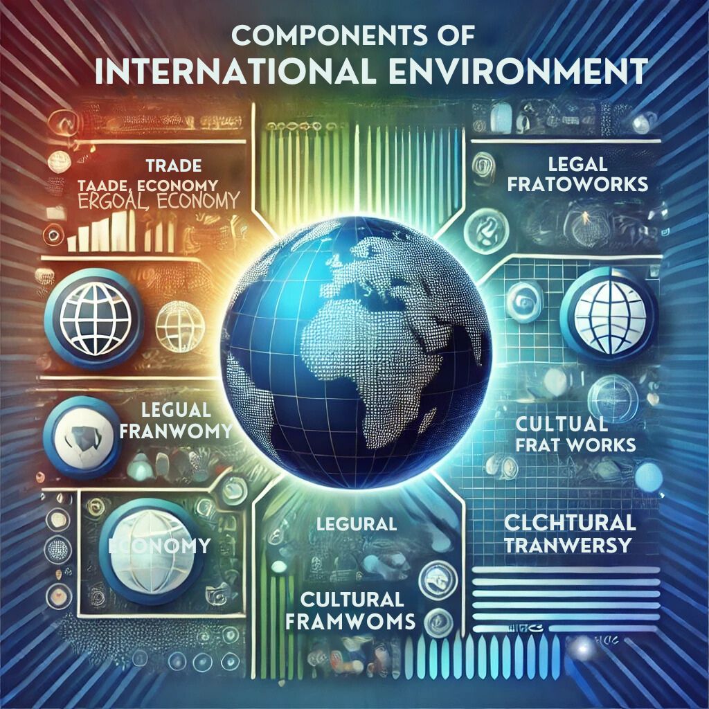 components of international business environment