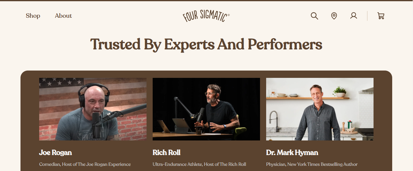 Real-Life Example: Four Sigmatic