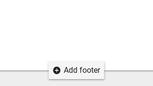 Ajouter un pied de page à de nouveaux sites Google