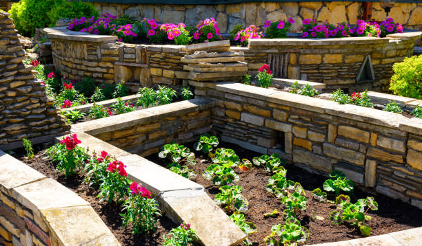 Creative stone wall ideas