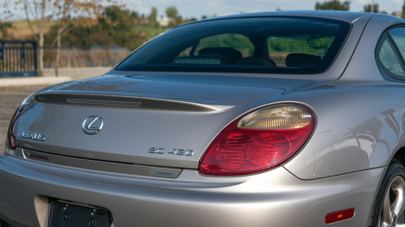 Lexus SC 430 glass rattle behind the rear seat 