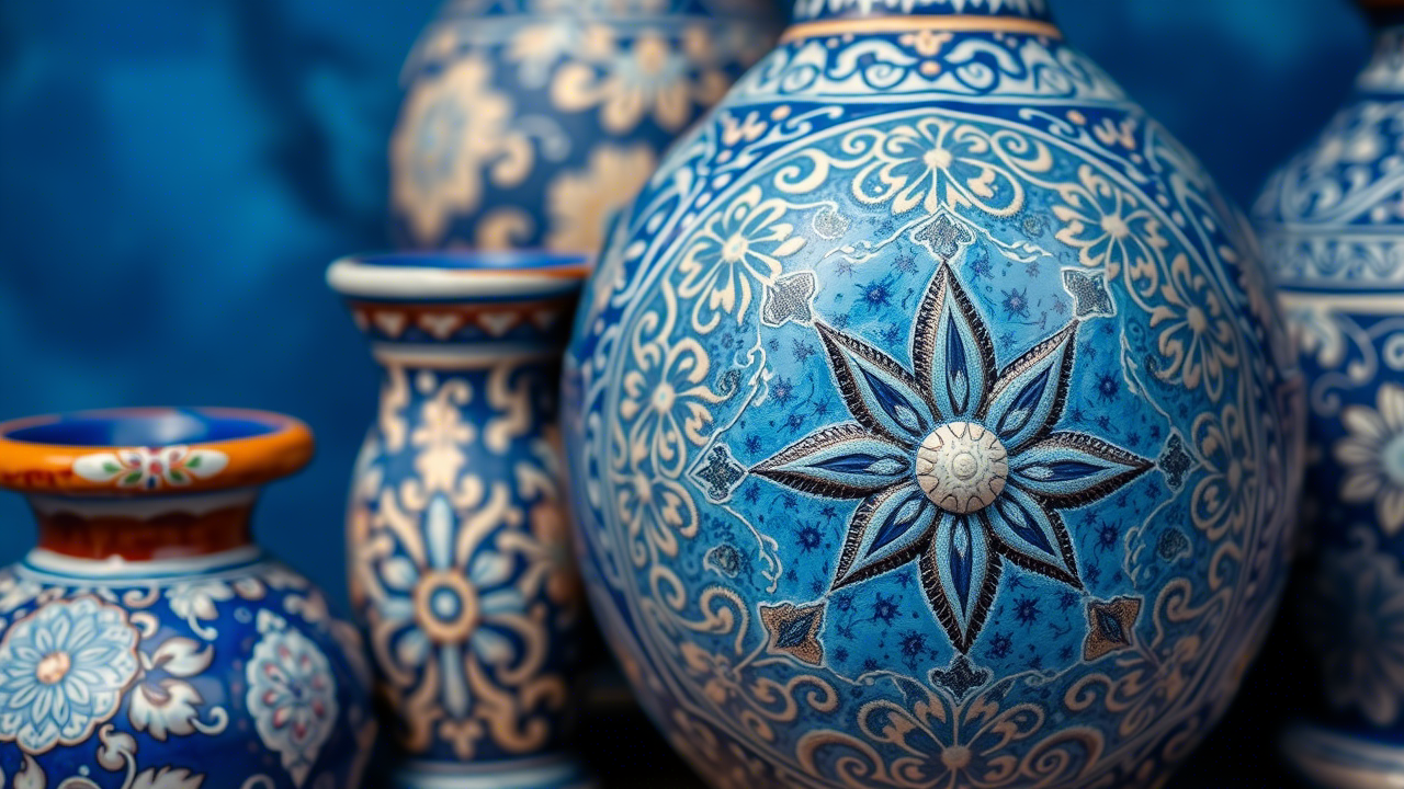 Multani Blue Pottery