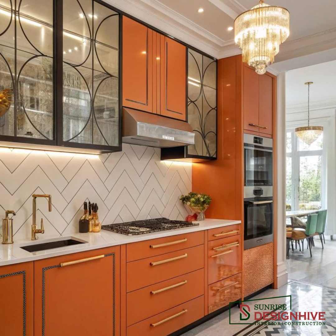 parallel modular kitchens