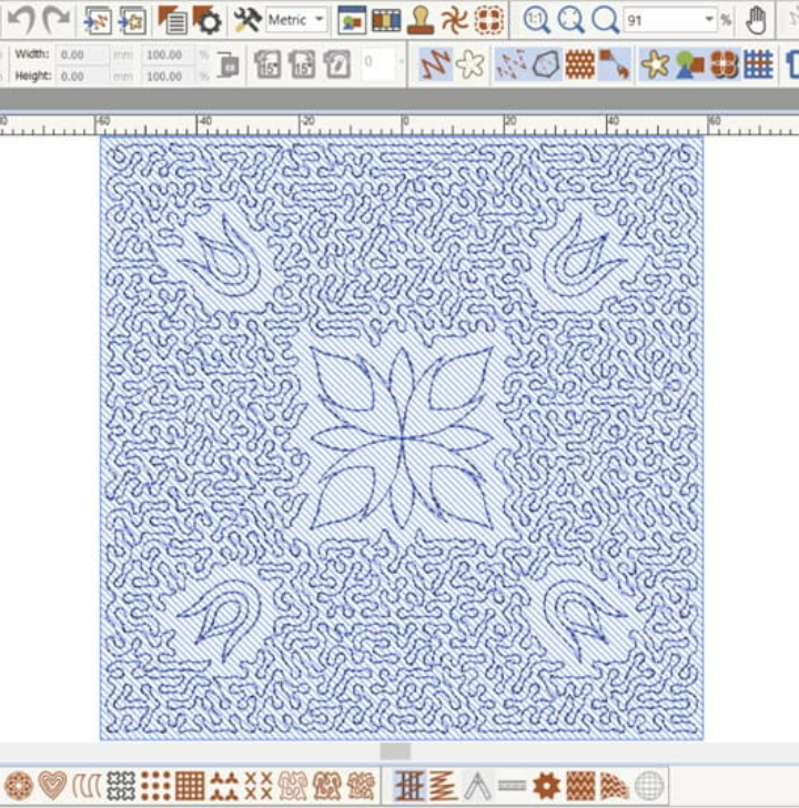 Automated Quilt Embroidery