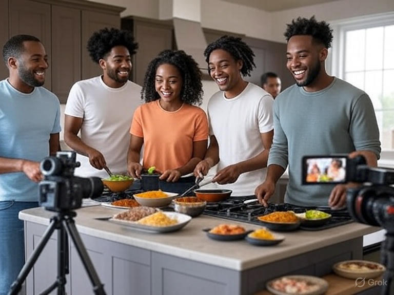 how to start your own personal cooking video or class