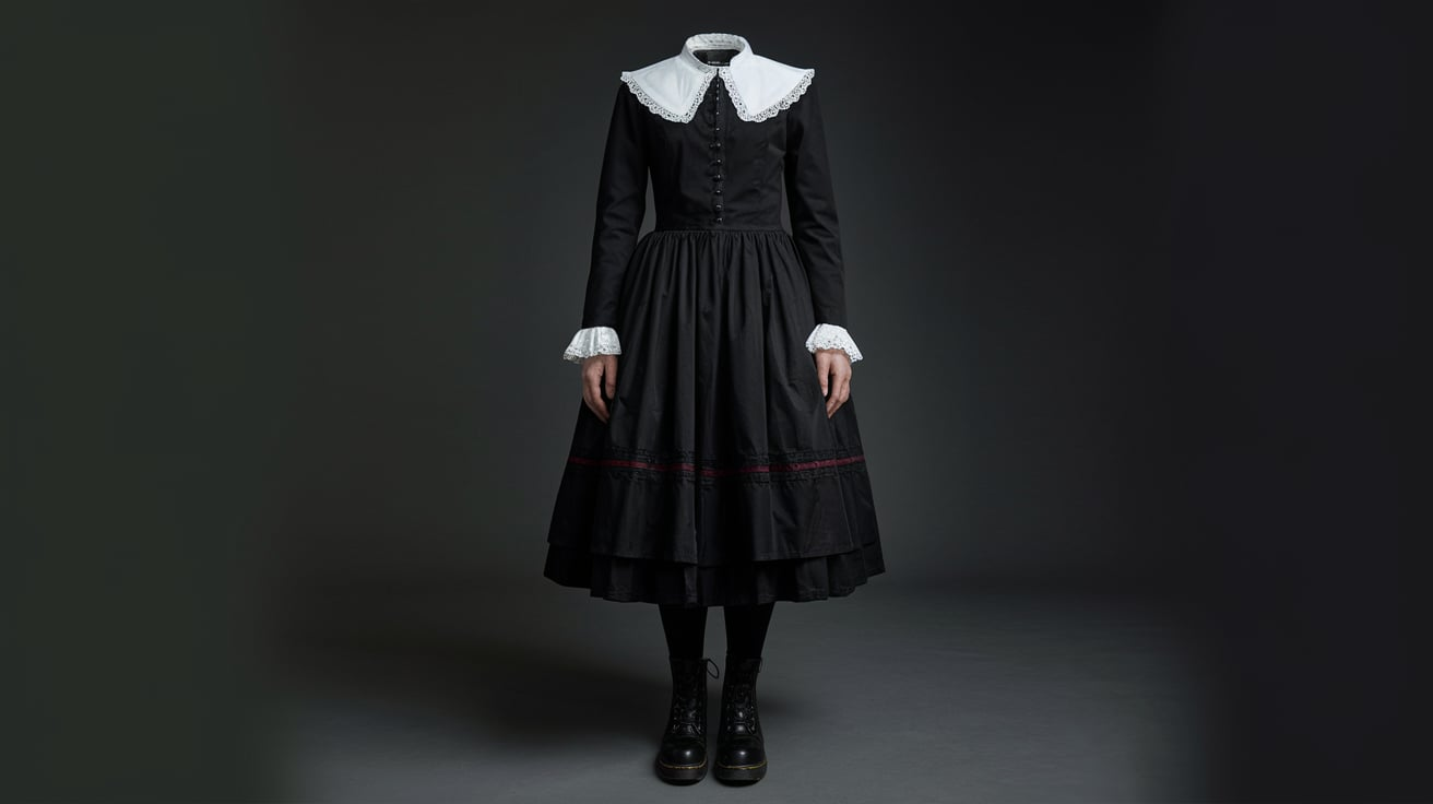 traditional goth dress to impress