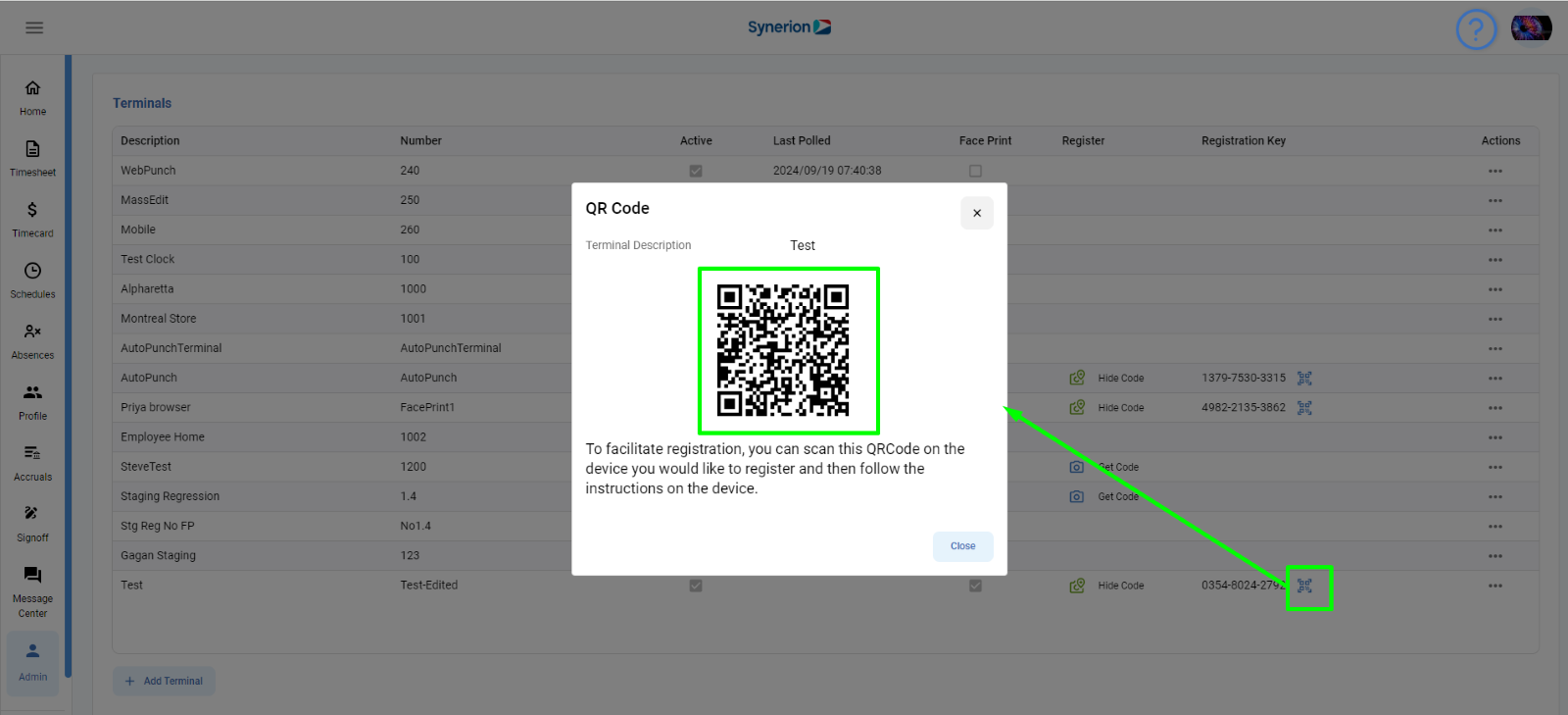 A screenshot of a qr code

Description automatically generated