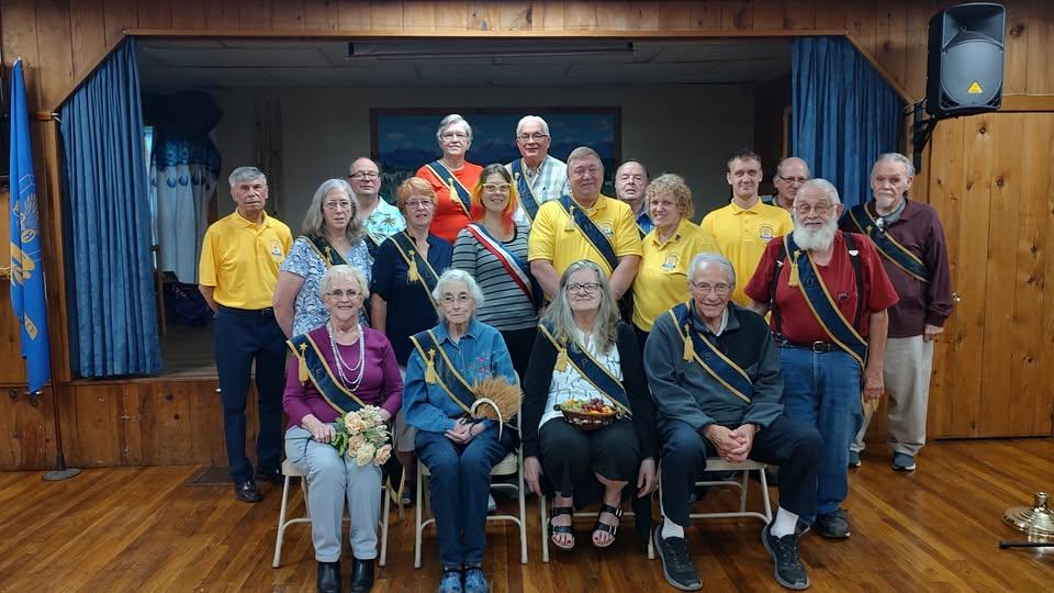 A group of people posing for a photo