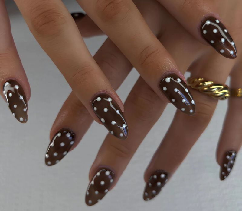 Gilded With Polka Dots