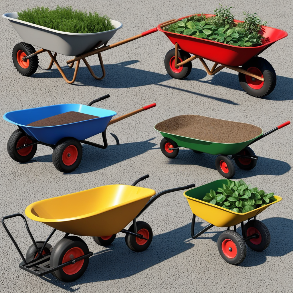 Top 10 Wheelbarrows for Gardening