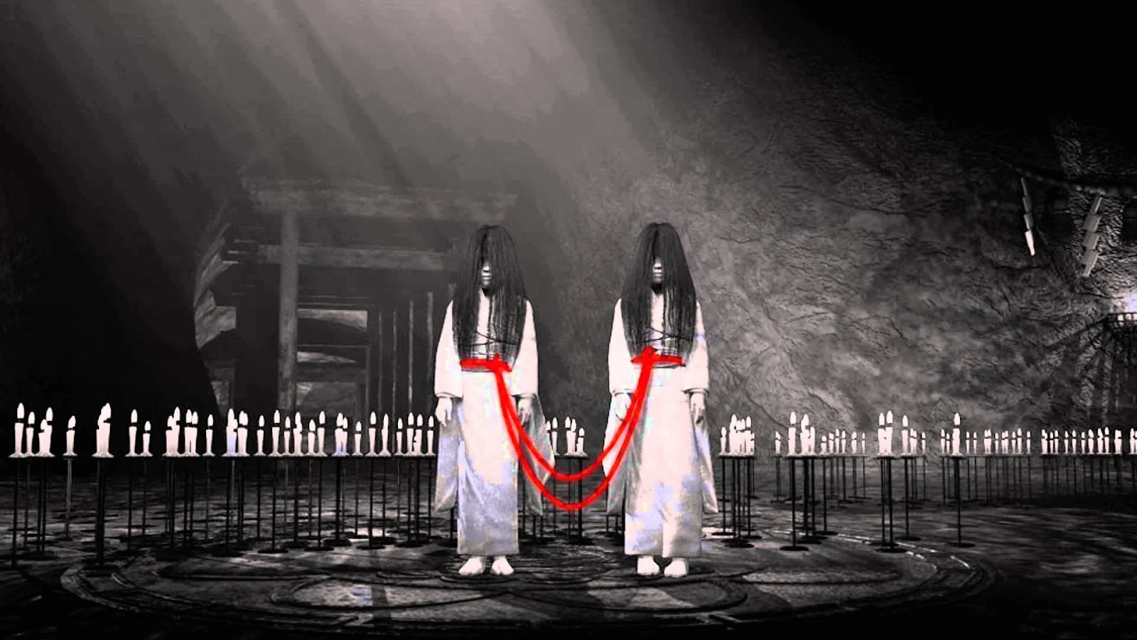 Fatal Frame II: Crimson Butterfly A horror game on PS2