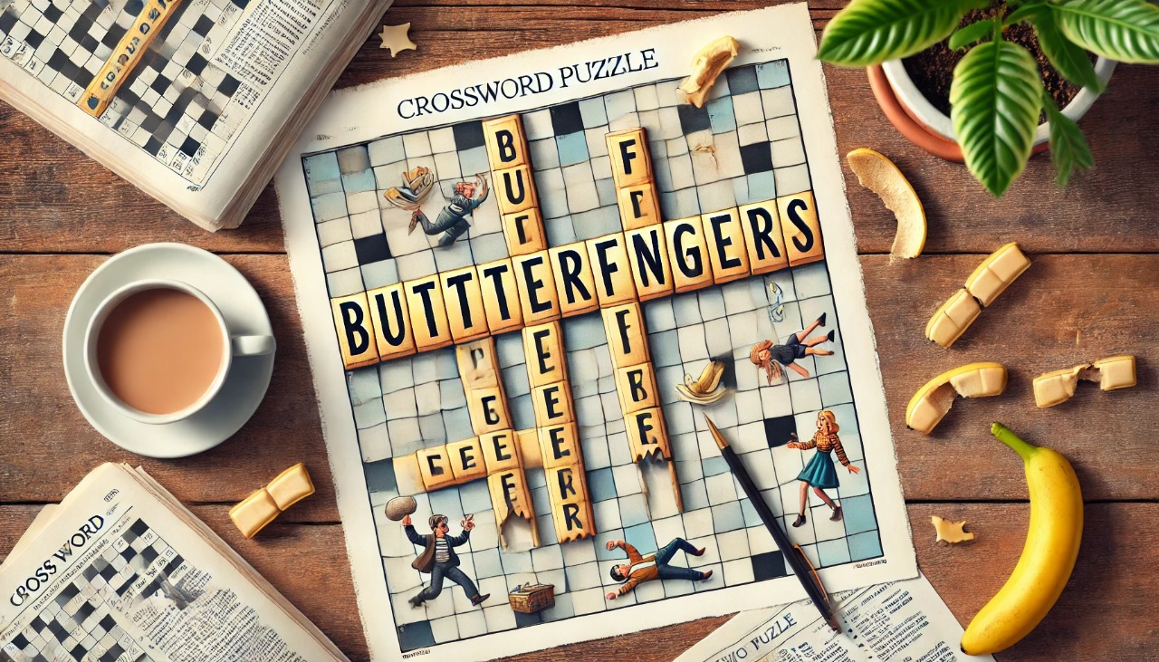 butterfingers nyt crossword