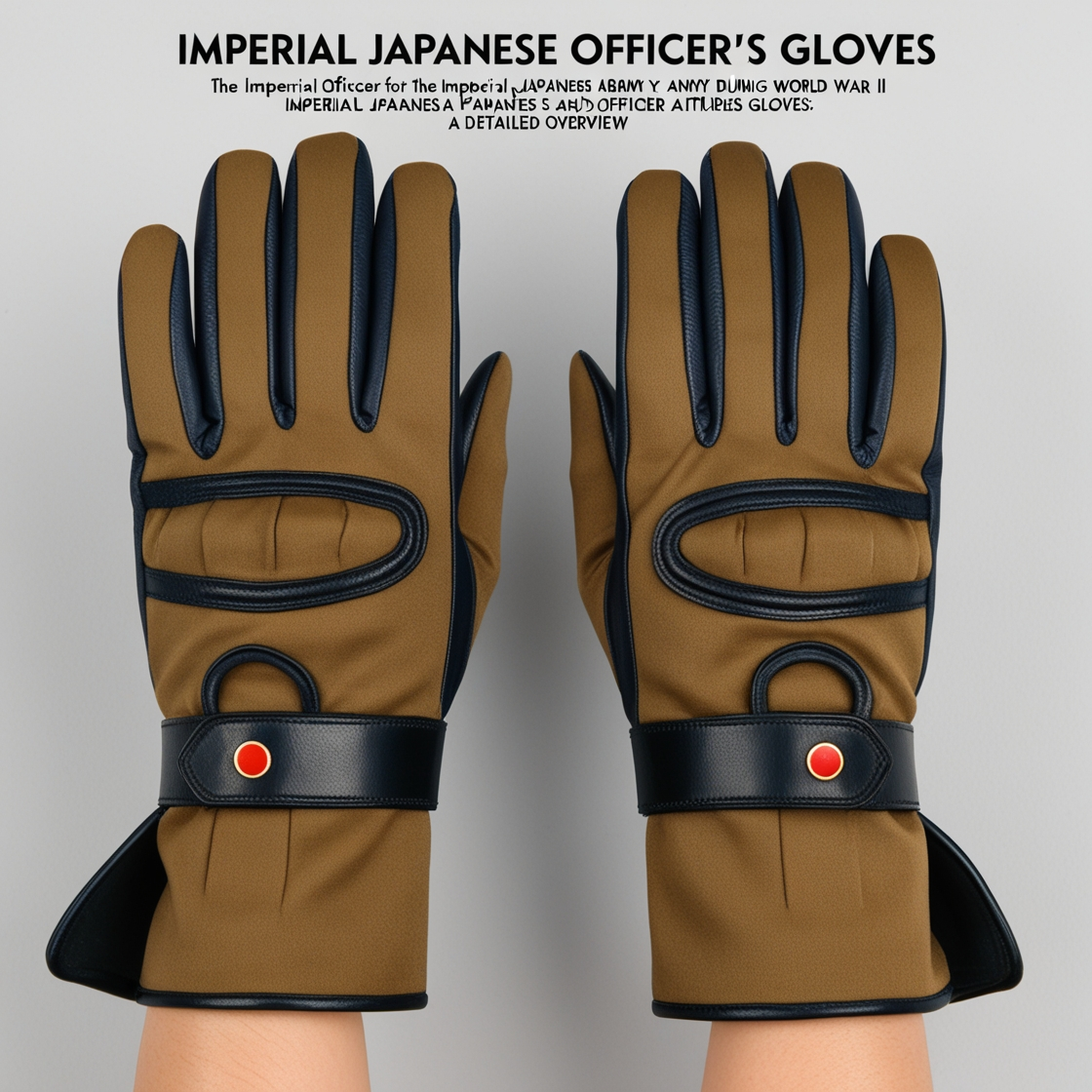 Imperial Japanese Officer's Gloves