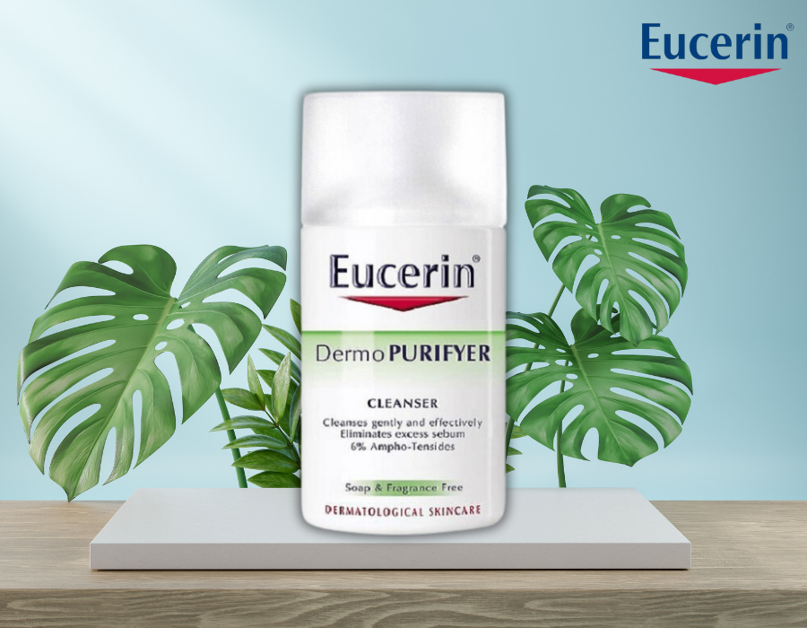 Công dụng sữa rửa mặt Eucerin Dermo Purifyer Cleanser