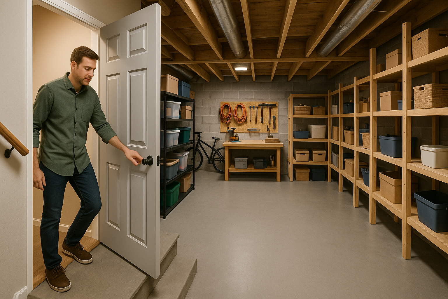 Invisible resources of the house: how to use the basement with benefit